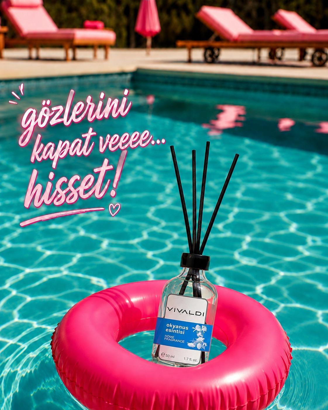 Okyanus Esintisi 50 ml çubuklu oda kokusu şişesi